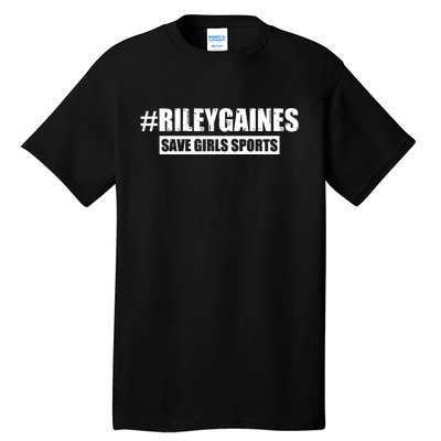 I Stand With Riley Gaines Hashtag Tall T-Shirt