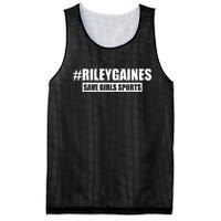 I Stand With Riley Gaines Hashtag Mesh Reversible Basketball Jersey Tank