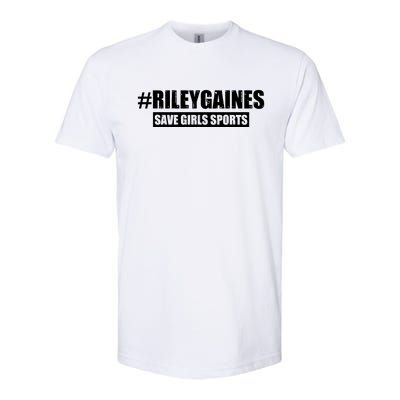 I Stand With Riley Gaines Hashtag Softstyle CVC T-Shirt