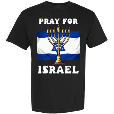 I Stand With Israel Support Israel Strong Pray For Israel Garment-Dyed Heavyweight T-Shirt