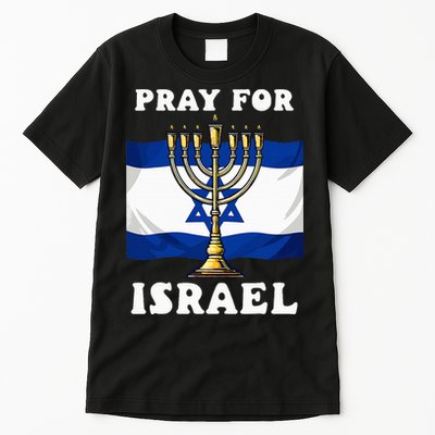 I Stand With Israel Support Israel Strong Pray For Israel Tall T-Shirt