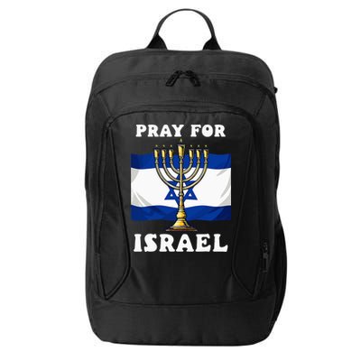 I Stand With Israel Support Israel Strong Pray For Israel City Backpack