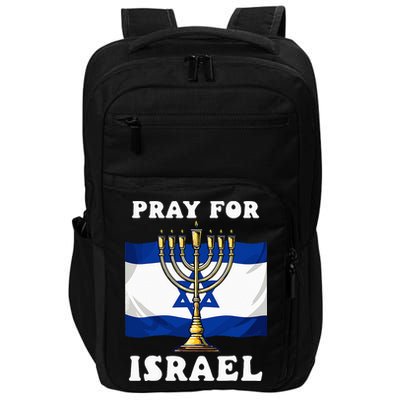 I Stand With Israel Support Israel Strong Pray For Israel Impact Tech Backpack