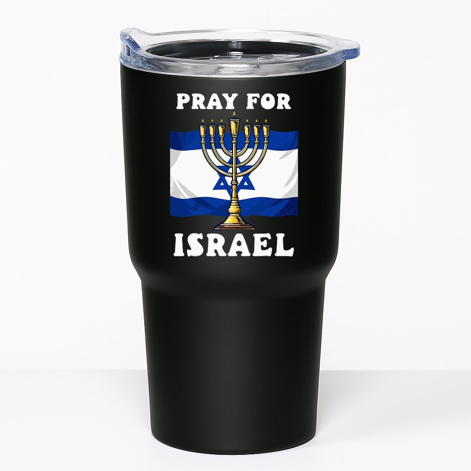 I Stand With Israel Support Israel Strong Pray For Israel Tumbler