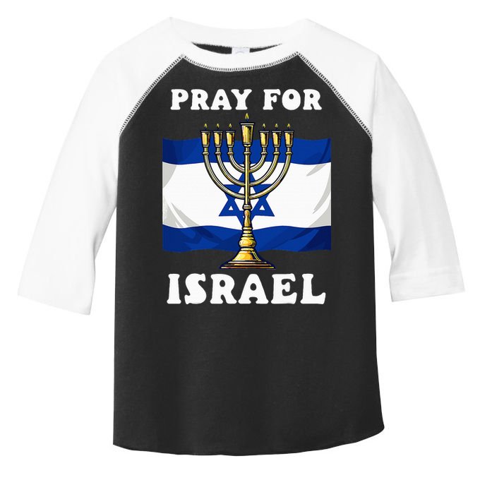 I Stand With Israel Support Israel Strong Pray For Israel Toddler Fine Jersey T-Shirt