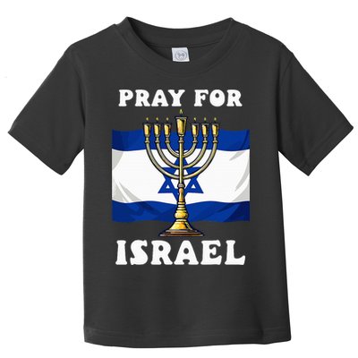 I Stand With Israel Support Israel Strong Pray For Israel Toddler T-Shirt