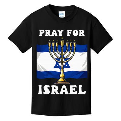 I Stand With Israel Support Israel Strong Pray For Israel Kids T-Shirt