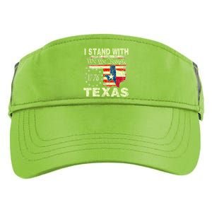 I Stand With Texas Adult Drive Performance Visor