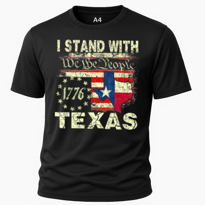 I Stand With Texas Performance Shirt