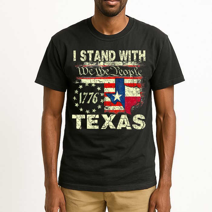 I Stand With Texas Tall T-Shirt