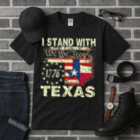 I Stand With Texas Tall T-Shirt