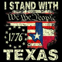I Stand With Texas 7-Panel Snapback Hat