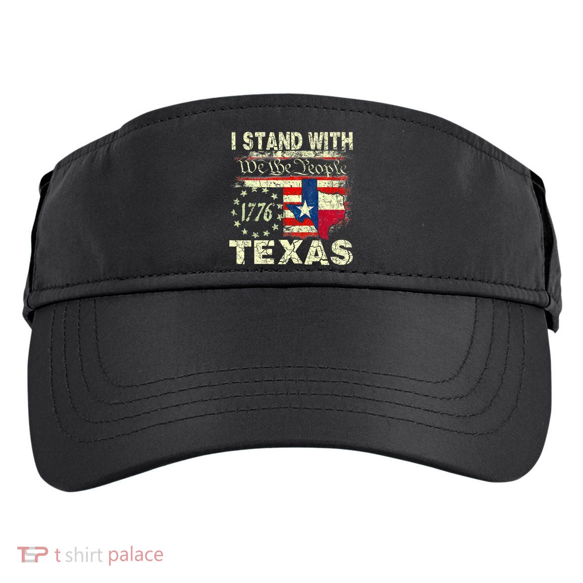 I Stand With Texas Adult Drive Performance Visor