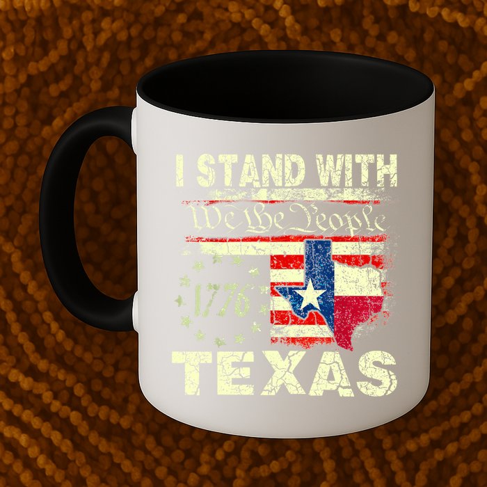 I Stand With Texas Mug