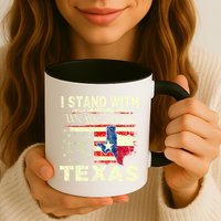 I Stand With Texas Mug