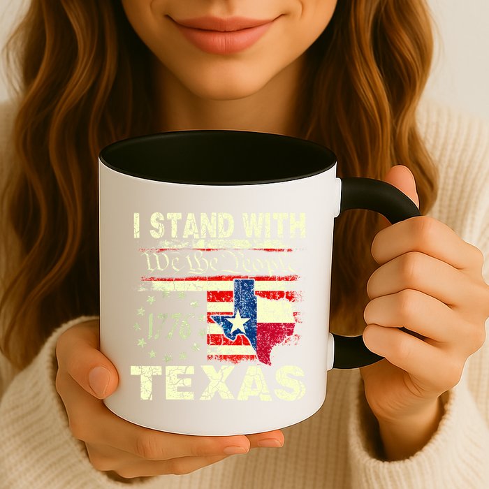 I Stand With Texas Mug