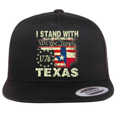 I Stand With Texas Flatbill Hat