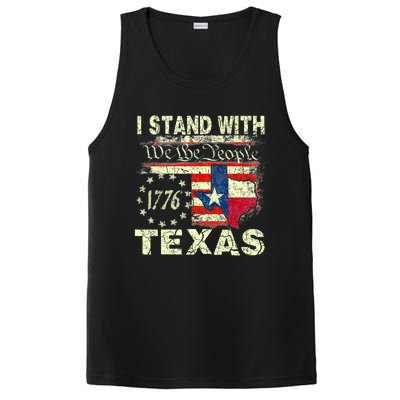 I Stand With Texas PosiCharge Competitor Tank