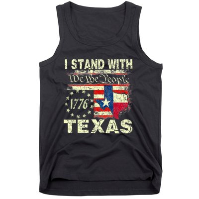 I Stand With Texas Tank Top