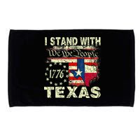 I Stand With Texas Microfiber Hand Towel