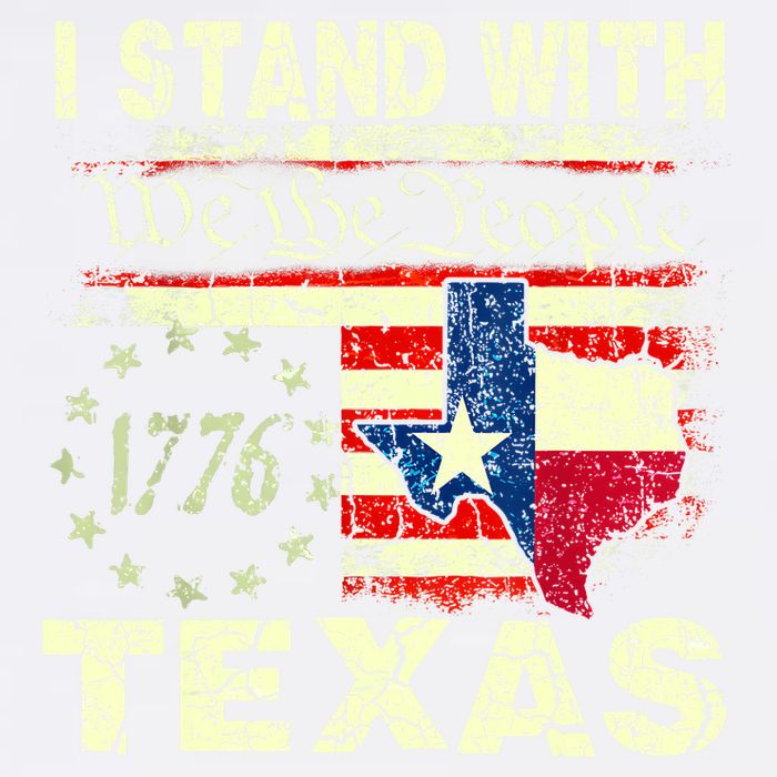 I Stand With Texas Garment-Dyed Sweatshirt