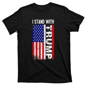 I Stand With President Pro Trump Retro T-Shirt