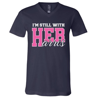 IM Still With Her Kamala Harris Imstillwithher V-Neck T-Shirt