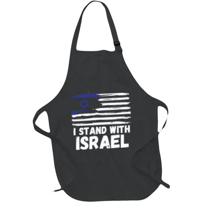 I Stand With Israel Jewish Hanukkah Apron