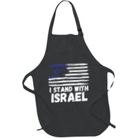 I Stand With Israel Jewish Hanukkah Apron