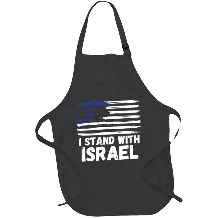 I Stand With Israel Jewish Hanukkah Apron