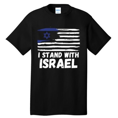 I Stand With Israel Jewish Hanukkah Tall T-Shirt