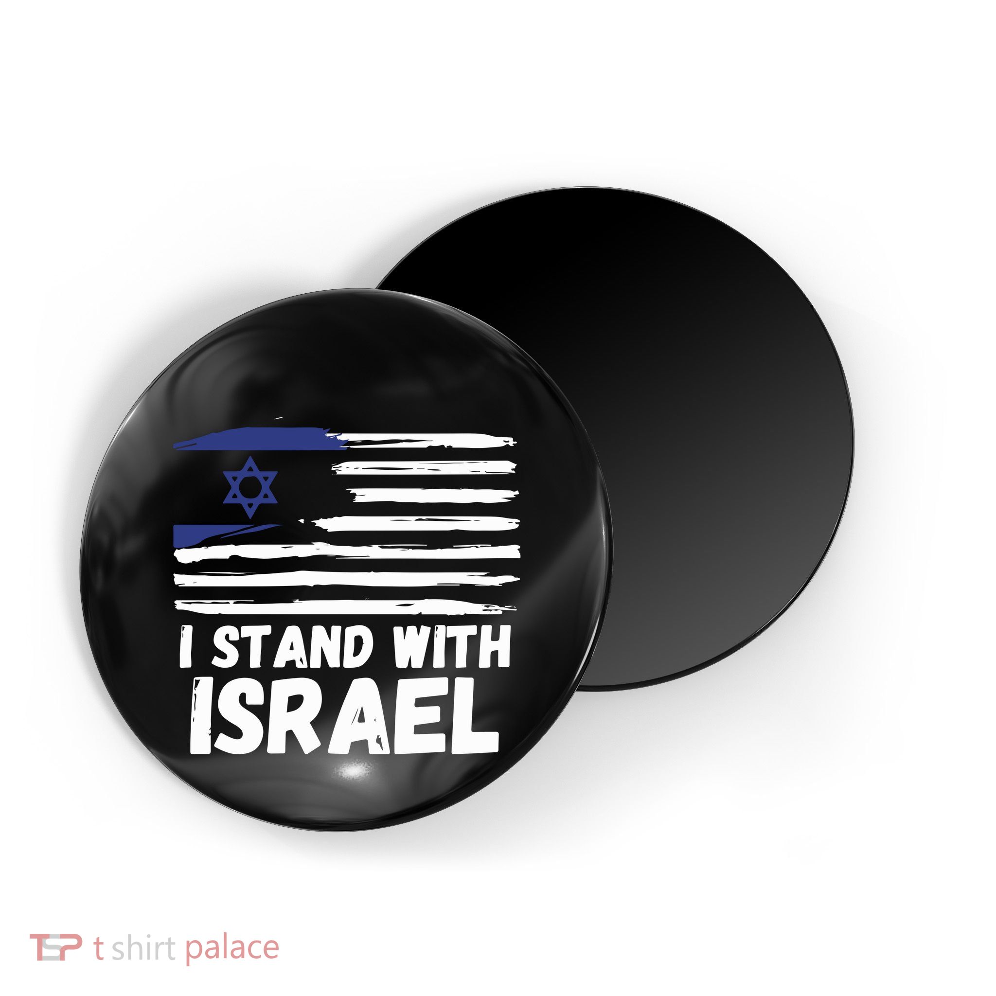 I Stand With Israel Jewish Hanukkah Magnet