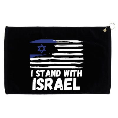 I Stand With Israel Jewish Hanukkah Grommeted Golf Towel
