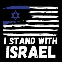 I Stand With Israel Jewish Hanukkah Visor