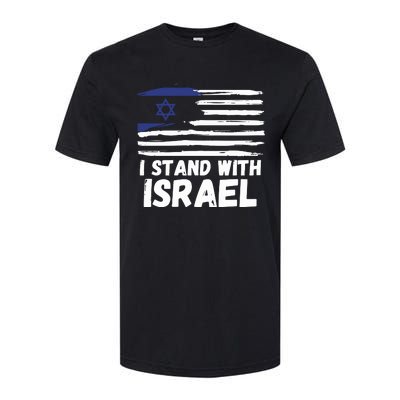 I Stand With Israel Jewish Hanukkah Softstyle® CVC T-Shirt