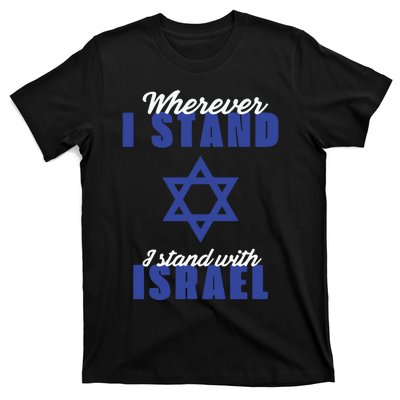 I Stand With Israel Pray For Israel T-Shirt