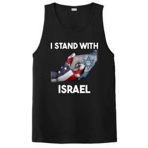 I Stand With Israel I Stand With Israel America Flag Design PosiCharge Competitor Tank