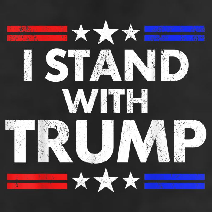 I Stand With Trump Cool Comfort Performance Bucket Hat