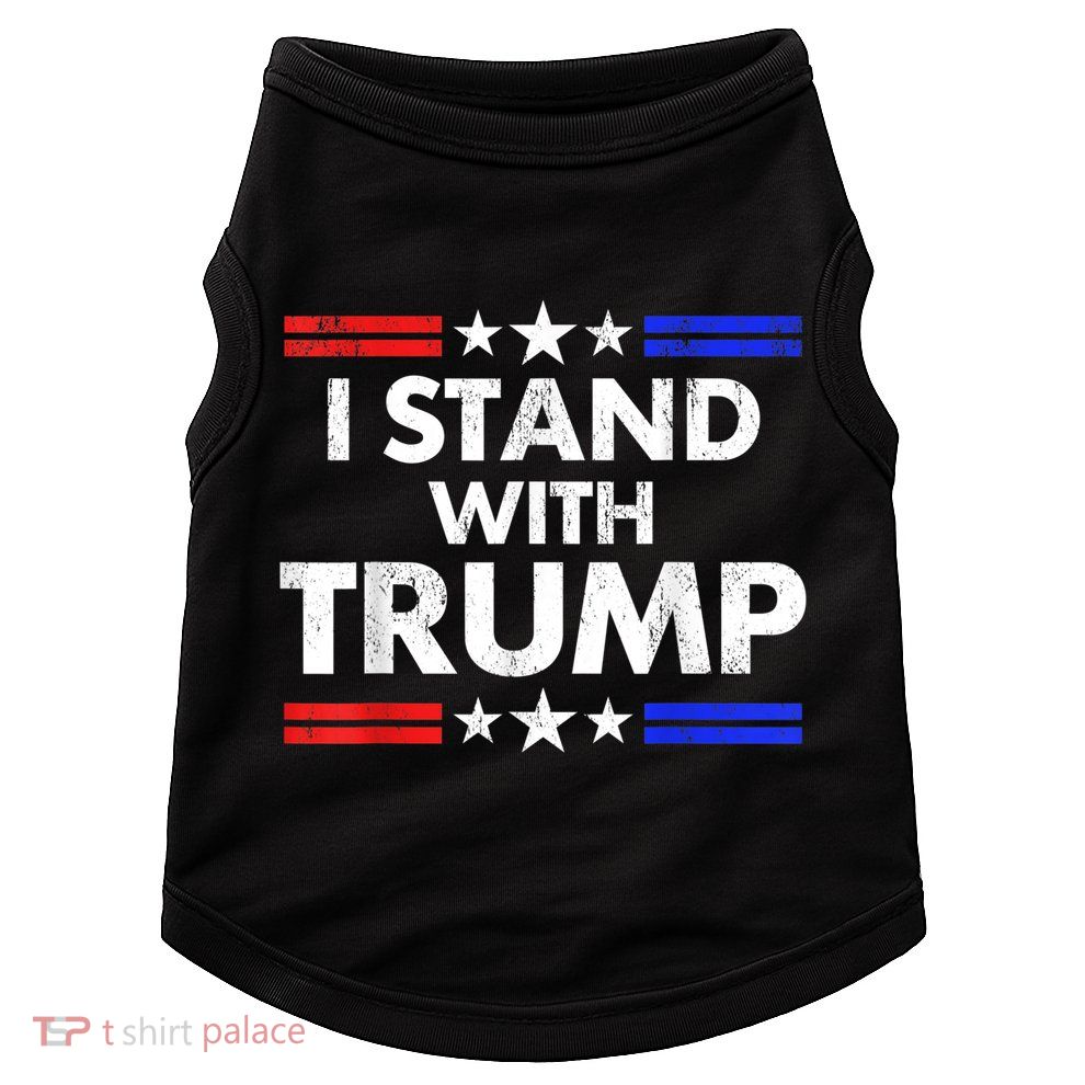 I Stand With Trump Doggie Tank