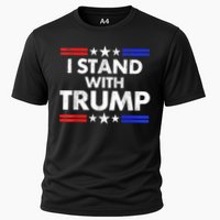 I Stand With Trump Cooling Performance Crew T-Shirt
