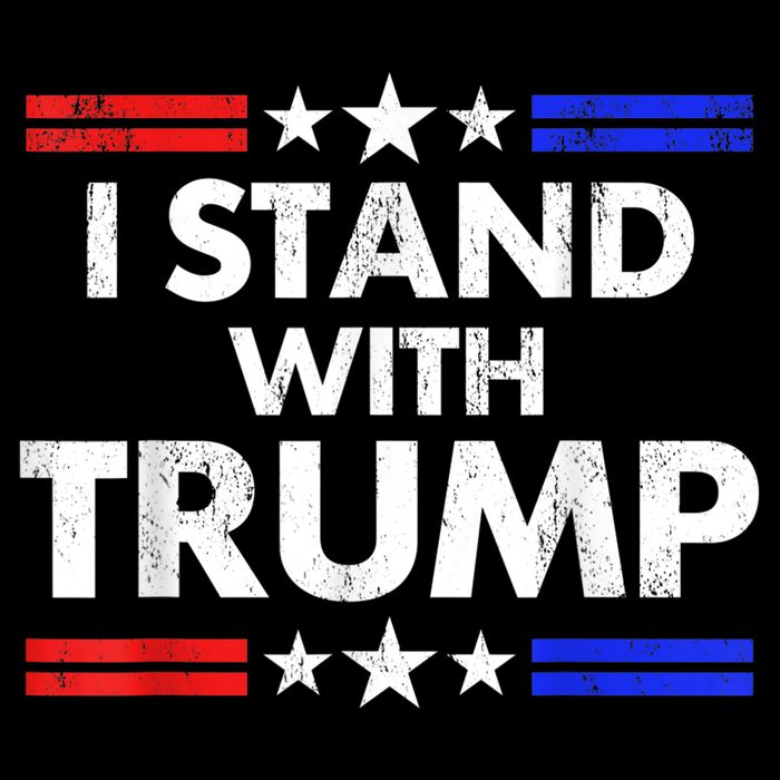 I Stand With Trump Cooling Performance Crew T-Shirt