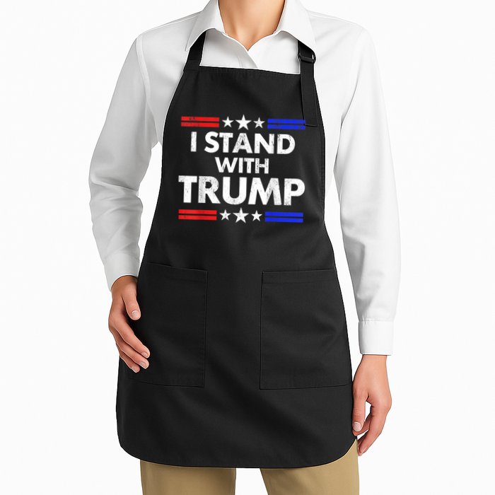 I Stand With Trump Apron