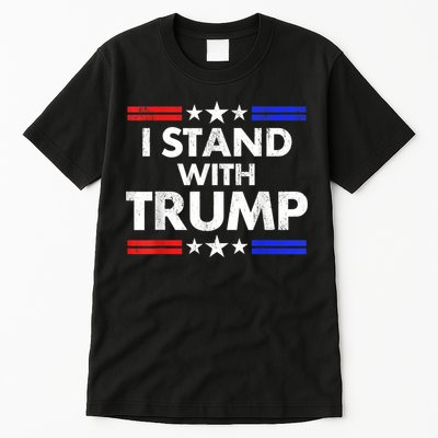 I Stand With Trump Tall T-Shirt