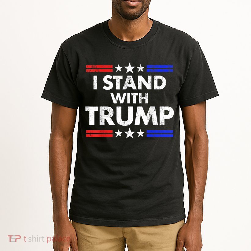 I Stand With Trump Tall T-Shirt