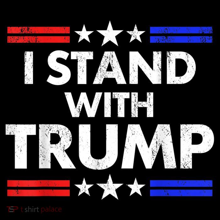 I Stand With Trump Tall T-Shirt