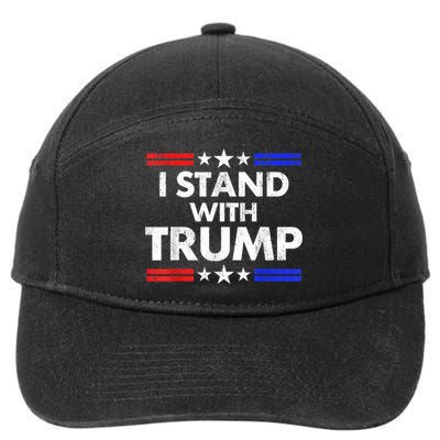 I Stand With Trump 7-Panel Snapback Hat