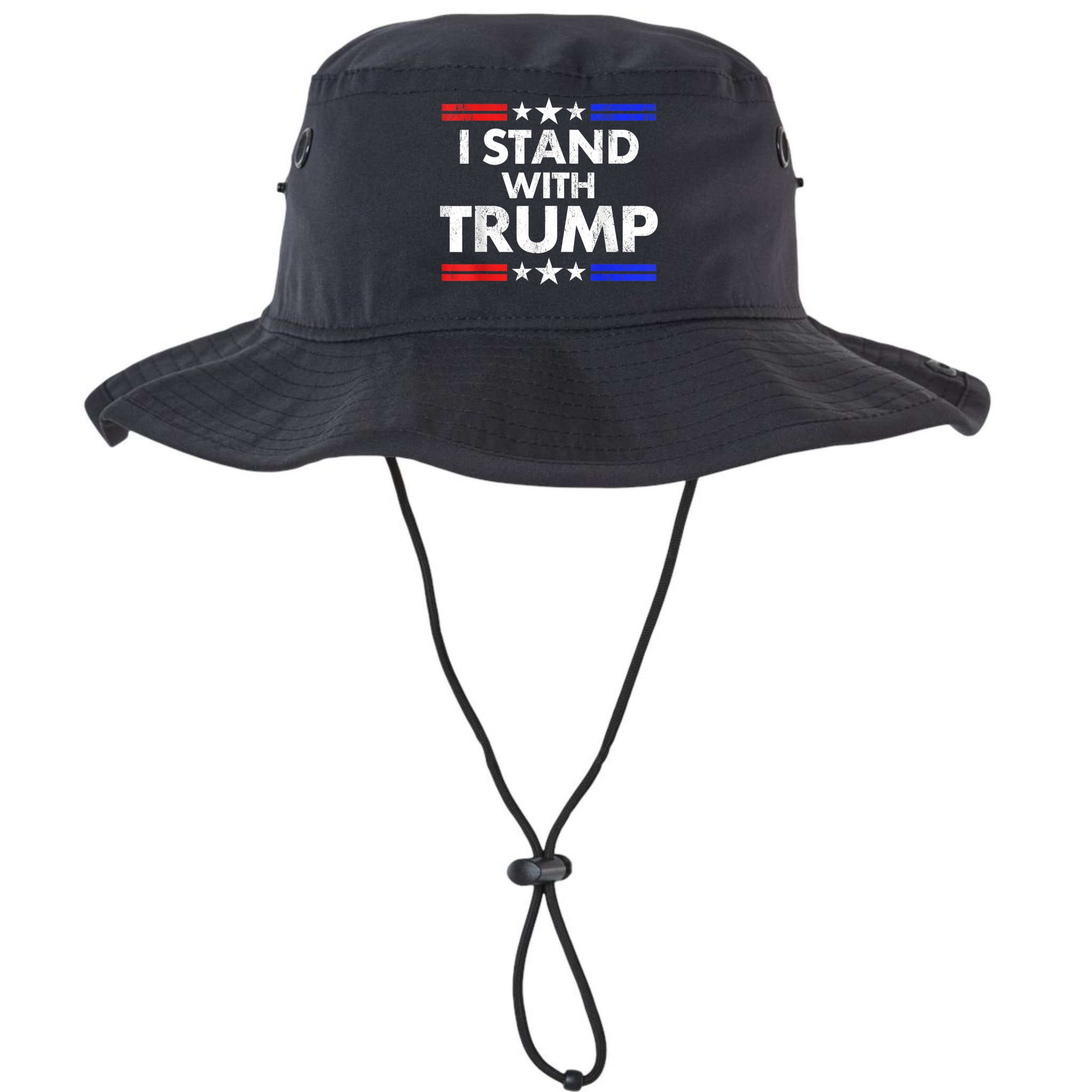 I Stand With Trump Bucket Hat