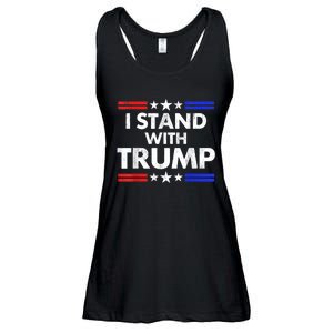 I Stand With Trump Ladies Essential Flowy Tank