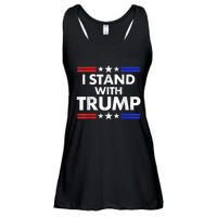 I Stand With Trump Ladies Essential Flowy Tank