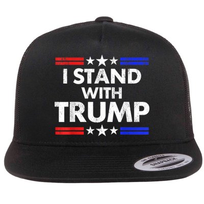I Stand With Trump Flatbill Hat